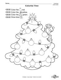 Following Directions And Color Word Identification Are At The Core Of This C Christmas Classroom Kindergarten Holiday Activities Winter Kindergarten Activities