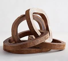 Shop pottery barn for expertly crafted display table. Wooden Links Object Pottery Barn Display Coffee Table Wooden Bead Garland