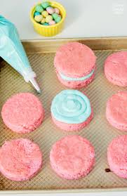 9 egg free dessert recipes. Mini Easter Cakes With Chocolate Eggs Oh My Sugar High