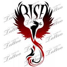 A phoenix tattoo design is a great choice because it does both of these things very well. Phoenix Rising Tattoo Tattoo Image Collection