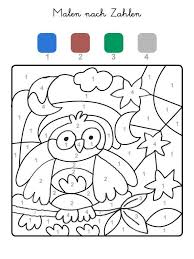 Ausmalbild Malen Nach Zahlen Eule Ausmalen Kostenlos Ausdrucken Ausdrucken Ausmalbild Ausmalen Eule Kosten Coloring Pages Color By Numbers Owl Painting