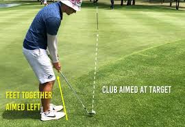 To open your stance, adjust your feet so the line points farther left. How To Chip Complete Ultimate Guide For Everyday Golfers Golf Sidekick