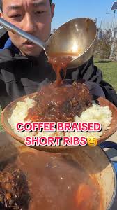 Caramel Coffee Braised Short Ribs 😮‍💨 in NYC thanks to @7-ELEVEn  #OnlyAt7Eleven #7elevenpartner