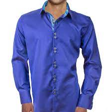 Modern Blue Dress Shirts
