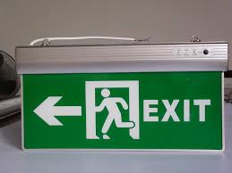 China Emergency Exit Light With Ul Certificate Tag Lamp Evacuation Indicator Lamp China Fire Escape Light Exit Light