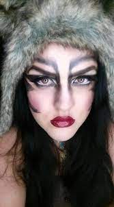 Halloween Makeup Beauty She Wolf Werewolf Wolf Girl Wolf Woman Halloween Makeup Halloween Tutorial Diy Costumes Women Halloween Makeup Wolf Costume Diy