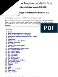 But that is challenging project for me. Risala Maliki Fiqh Prophets And Messengers In Islam Tawhid