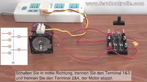 Motor An 230v Anschliessen Und Steuerung Vorwarts U Ruckwarts Induktionsmotor Waschmaschinenmotor Youtube