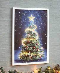 Special Effects Lighted Holiday Wall Art In 2021 Holiday Wall Art Special Effects Lighting Lighted Canvas Art