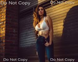 8x10 Alejandra Trevino GLOSSY PHOTO photograph picture busty latina bikini  model | eBay