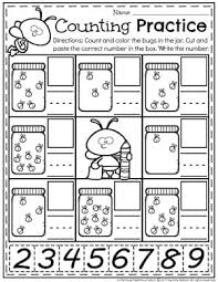 number worksheets planning playtime