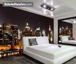 Papiers peints categories 3d papier peint myloview fr. Fresh Papier Peint Chambre Ado New York Wallpaper Bedroom Feature Wall Feature Wall Bedroom Modern Master Bedroom Design
