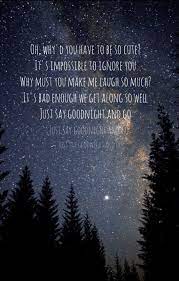 I fell in love with it! Goodnight And Go Lockscreen Ariana Grande Lyrics You Make Me Laugh Ariana Grande