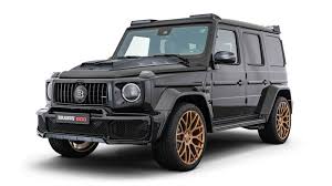Brabus 800 Is A Bold Fast Black And Gold Take On The Mercedes Amg G 63 In 2020 G Class Mercedes G Class Mercedes Amg
