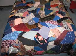 Antique Crazy Quilt Decorative Hand Stitched Hand Pieced Hand Etsy Quilts Antique Fabrics Crazy Quilts