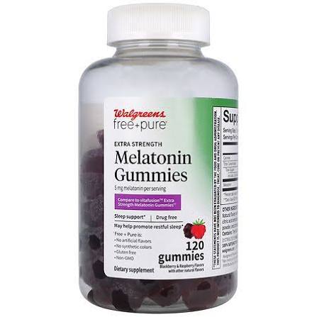 Walgreens Melatonin 5 mg Gummies 120 ct