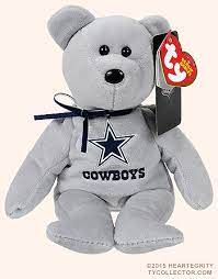 Dallas Cowboys Ty Beanie Babies Bear