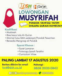 Check spelling or type a new query. Dibutuhkan Musyrifah Akhwat Atmago