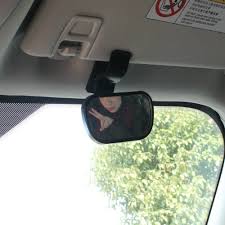 Baby Car Mirror Rear View Baby Car Back Seat Mirror Wide Convex Shatterproof Glass Suction Cup On Windshield Clip On Car Mirror Baby Car Mirror Back Seat