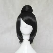 Check spelling or type a new query. 35cm Short Black Cosplay Wig Fairy Tinker Bell Full Hair Wig Synthetic Wigs Anime Princess Tinkerbell Soft Cheap Wigs Wish
