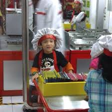 Kidzania Kids Playing Play Ice Cream Pretend Play