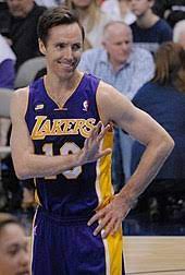 With his wingspan he could touch the top of the back board. Steve Nash Wikipedia