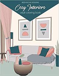 Interior design color schemes interior desing best interior color interior moodboard interior design interior design. Cozy Interiors Coloring Book 50 Unique Coloring Pages Beehive 95 Designs 9798656184014 Amazon Com Books