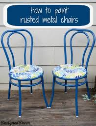 If the chairs have a. What Kind Of Paint To Use On Metal Chairs