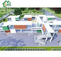 20ft Container House Labour Customized Container Student Accommodation  Container