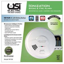 Fire detector battery have the best remote sensing capabilities and are. Universal Security Instruments Mi106 Hardwired Ionization Smoke And Fire Alarm With Battery Backup