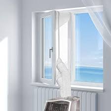 Pour tous types de sol et de porte. Hoomee 400cm Tissu De Calfeutrage Pour Fenetres Pour Climatiseur Mobile Et Seche Linge Fonctionne Avec Toutes Les Unites De Climatisation Mobiles Installation Facile Amazon Fr Cuisine Maison