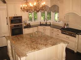 Typhoon bordeaux granite with standard edge; Typhoon Bordeaux Granite Kitchen Typhoon Bordeaux Island Antique Brown Surround Antique White Kitchen White Kitchen Island Typhoon Bordeaux Granite Kitchen