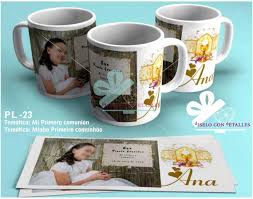 ¡tenemos el detalle perfecto para hacerle saber a tus seres queridos, amigos y familiares cuán especial son para ti! Caneca Para Comunhao Com Foto Nome E Desenhos Eclesiasticos Modelo Da Caneca Branca Ptz 606 350 Ml Cores Das Canecas Branca