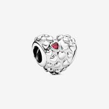 Mom In A Million Heart Charm In 2020 Pandora Heart Charm Pandora Mom Pandora Charms