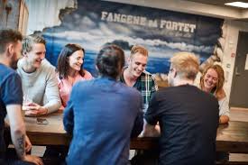 Norwegian version of the french gameshow «fort boyard». Restaurant Bar Picture Of Fangene Pa Fortet Oslo Tripadvisor