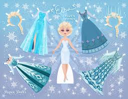 You will need colored pencils and scissors, as well as imagination and diligence. Disney S Frozen Printable Paper Dolls Skgaleana