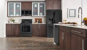 Top Kitchen Design Trends For 2019 What S In And What S Out Black Appliances Kitchen Black Stainless Steel Kitchen Black Stainless Steel Appliances