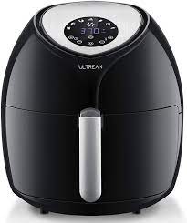 Air fryers are an investment, but you don't have to break the bank to get one. Ultrean 6 Quart Air Fryer Large Family Size Electric Hot Air Fryers Xl Oven Oilless Cooker With 7 Presets Lcd Digital Touch Screen And Nonstick Detachable Basket Ul Certified 1700w Black Amazon Ca Home