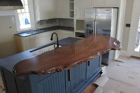 Natural Wood Countertops Live Edge Wood Slabs Littlebranch Farm Wood Countertops Wood Bar Top Rustic Wood Floors
