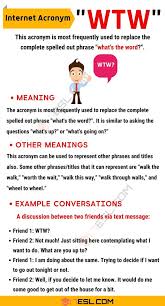 Wtw Meaning What Does This Trendy Acronym Wtw Stand For 7 E S L In 2020 Learn English Words Other Ways To Say Meant To Be