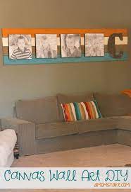 Diy Canvas Wall Art Focal Point A Mom S Take Diy Wall Decor Diy Canvas Wall Art Decor