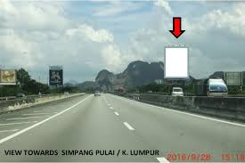 5 km from the lost world of tambun water park and night spring. Firstboard 2 Sided Unipole Billboard At Km278 9 Nse Ipoh 300m Away From Ipoh Selatan Toll