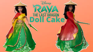 So now thanks to the doll's box art we have a first look at sisu human form. Raya And The Last Dragon Doll Cake Tutorial Princess Dress Cake Youtube