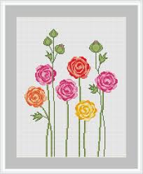 Pinterest cross stitch patterns flowers. Ranunculus Cross Stitch Pattern Cross Stitch Modern Rose Etsy In 2021 Cross Stitch Patterns Flowers Rose Cross Stitch Pattern Floral Cross Stitch