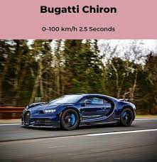 The Bugatti Chiron 0 100 Km H 2 5 Seconds Bugattichiron Bugatti Chiron Bugatti Car In The World