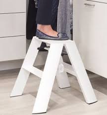 Capacity white plastic step stool. 9 Smart Strategies To Get More Out Of Your Small Closet Storage Space