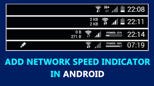 By making use of the coordinatorlayout in conjunction with the appbarlayout and. How To Add Network Speed Indicator In Android Status Bar