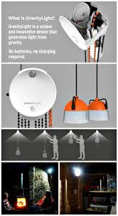 Gravitylight Is A Unique And Innovative Device That Generates Light From Gravity This Portable Hanging Lamp Is Simple House System Cool Inventions Innovation