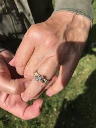There was a guy with a metal detector, but it was a retired city firefighter who did the right thing. Metal Detector Uncovers Woman S Wedding Ring That She Lost 15 Years Ago Cbc News