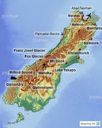 Weitere ideen zu neuseeland karte, neuseeland, neuseeland reise. Stepmap Neuseeland Sudinsel Landkarte Fur Neuseeland